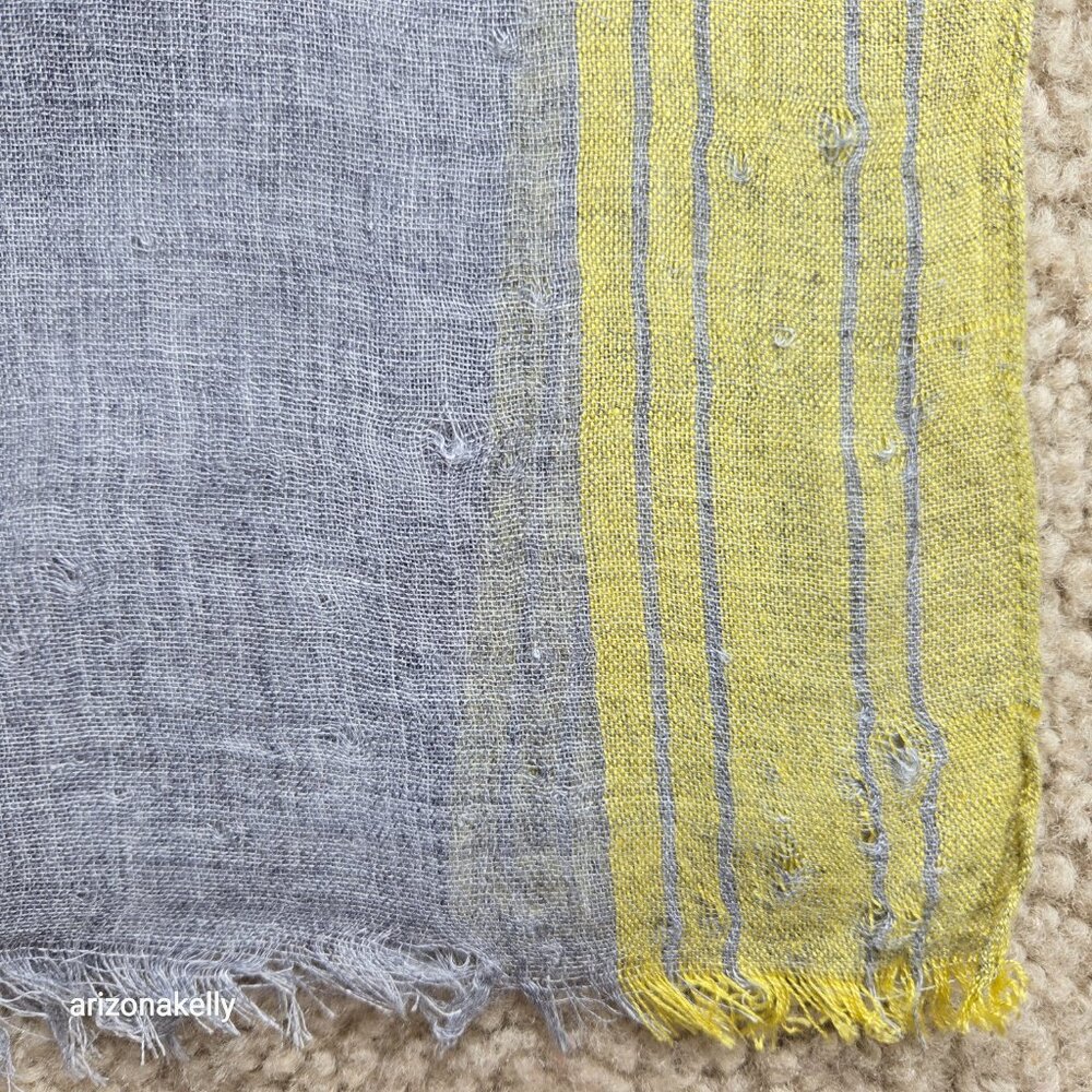 Nordstrom Viscose Wool Lightweight Scarf Wrap - Picture 3 of 8